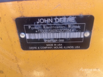 John Deere Minicargadora