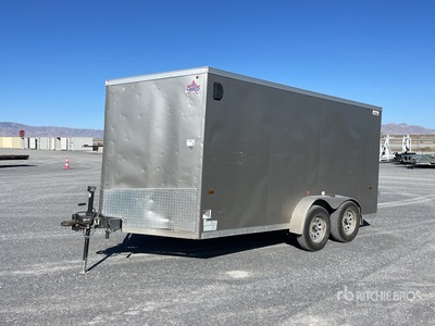 2016 US Cargo 15 ft T/A Gesloten aanhangwagen