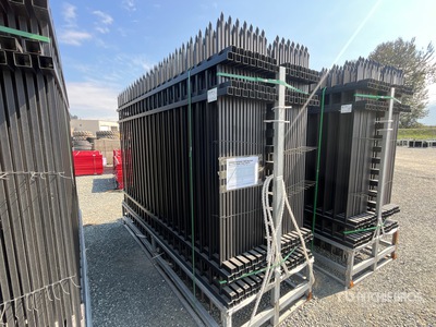 Quantity of (30) 2025 Suihe F-X-30-4 10 ft x 7 ft Powder Coated Fencing (Unused)