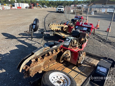 Barreto 912 Walk Behind Trencher (Inoperable)