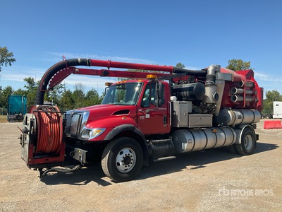 2005 Vactor 2110-16 on 2006 International 7400 4x2 ハイドロバキュームトラック