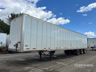 2001 Wabash 53 ft x 102 in Tri/A Remolque de furgoneta
