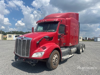 2015 Peterbilt 579 6x4 Cabeza Tractora Cabina Dormitorio