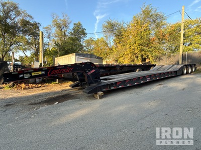 2021 Pitts LB51-22DPS 50 ton Tri/A Single Drop Removable Gooseneck Góndola