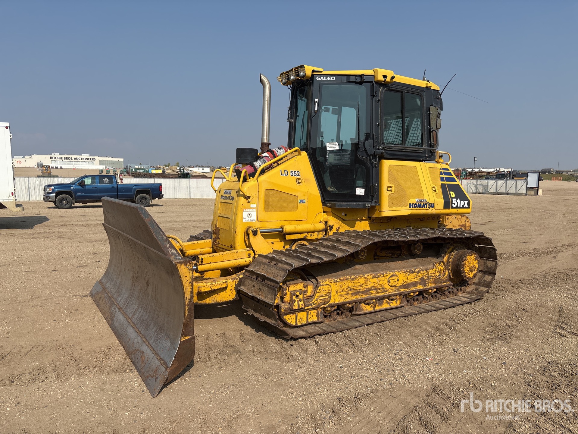 2008 Komatsu D51PX-22 LGP Crawler Dozer