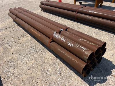 Quantity of (10) 5-1/2 in x 10 ft Sch 10 Pipe
