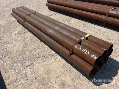 Quantity of (10) 5-1/2 in x 10 ft Sch 10 Pipe
