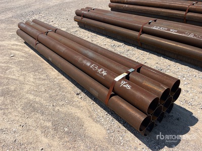 Quantity of (10) 5-1/2 in x 10 ft Sch 10 Pipe