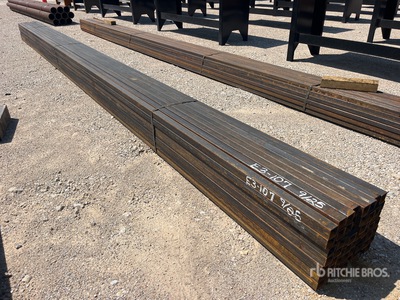 Quantity of (56) 0 ft 1-1/2 in x 1-1/2 in x 20 ft Square Przewody rurowe