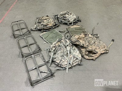 (19) Large Field Pack Rucksacks, (13) Assault Pack & (12) Field Pack Frames