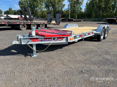 2026 N & N Trailers 20 ft T/A Przyczepa z pokładem uchylnym (Unused)