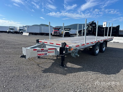 2025 N & N Trailers 20 ft T/A Remolque Portamaquinaria (Unused)