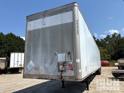 2002 Wabash DVCVHPC 53 ft x 102 in T/A Van Trailer
