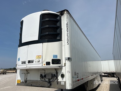 2016 Wabash 53 ft x 102 in Sliding T/A Refrigerated Trailer