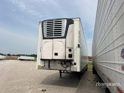 2017 Wabash 53 ft x 102 in Sliding T/A Refrigerated Trailer