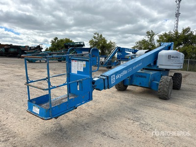 2001 Genie S-60 4WD Dual Fuel Telescopic Boom Lift