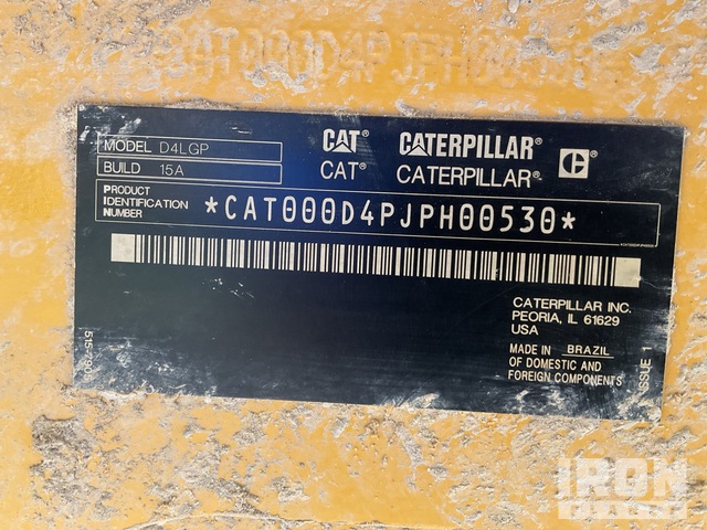 TOPADOR FRONTAL 2021 CATERPILLAR D4