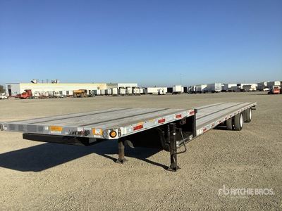 2020 Utility FS2CDHA T/A Spread Axle مقطورة سطح السفينة