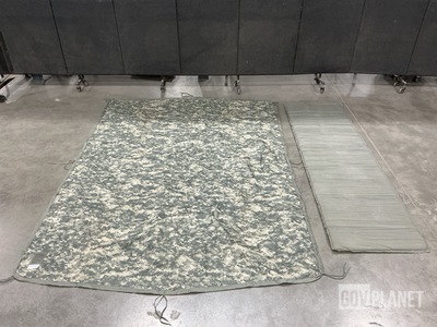 (40) Wet Weather Poncho Liners & (23) Self-Inflating Sleeping Mats