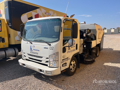 Liberty DX on 2022 Isuzu NPR Sweeper Truck