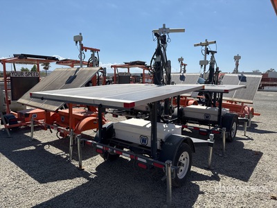 Quantity of (6) 2020 Wanco WCTS Solar Mobile Surveillance Units