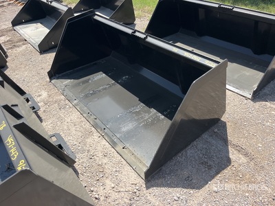All-Star 74 in Snow & Litter Skid Steer Bucket (Unused)