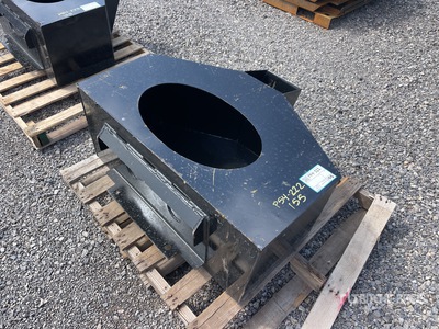 Concrete Mini Skid Steer Bucket (Unused)