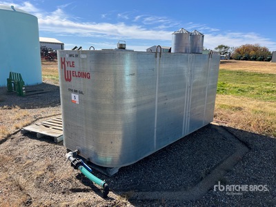Kyle Welding 2040 US gal Water Tank