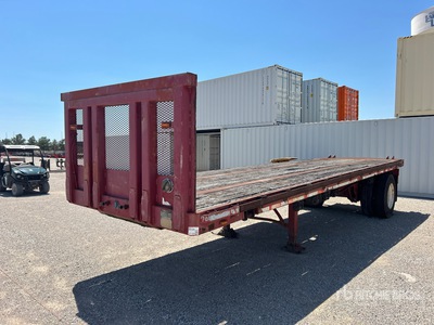 1981 Hobb 75K-26 26 ft S/A Oplegger