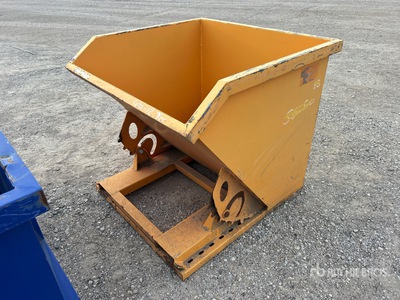 3 ft 7 in 1/2 cu yd Self-Dumping Hopper