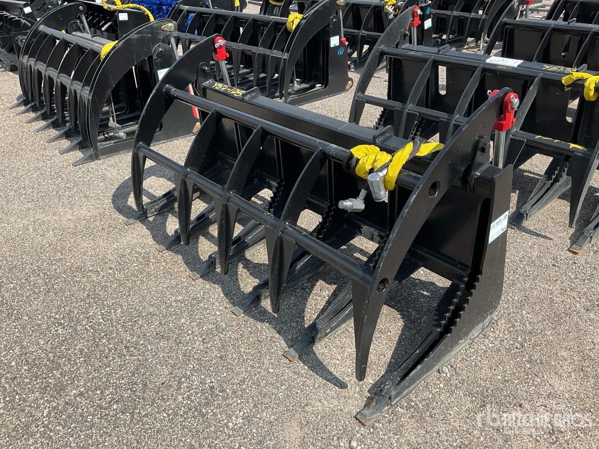 68 in In E-Series Skid Steer Root Rake