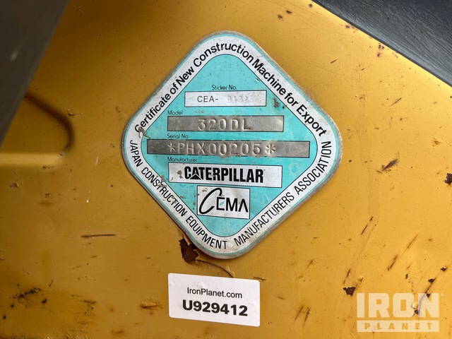 EXCAVADORA 2007 CATERPILLAR 320DL