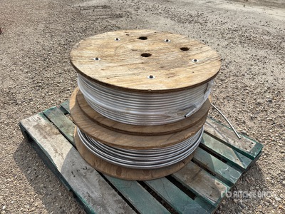 Quantity of (2) Rolls of Stainless Steel Tubing