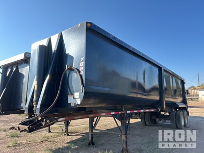2012 MAC T/A Frameless End Dump Trailer