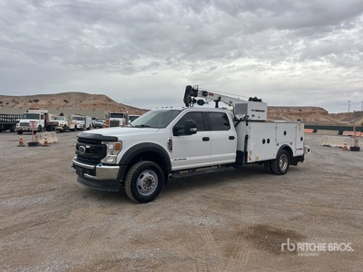 2020 Ford F-550 XL 4x4 Crew Cab Service Truck
