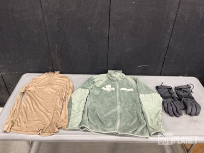(74) Jackets, (23) Undershirts, (1) Shirt & (1) Pair of Gloves