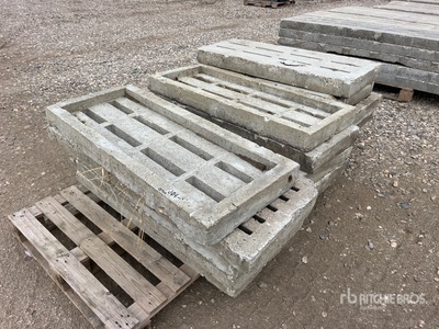 Quantity of (16) Concrete Slats