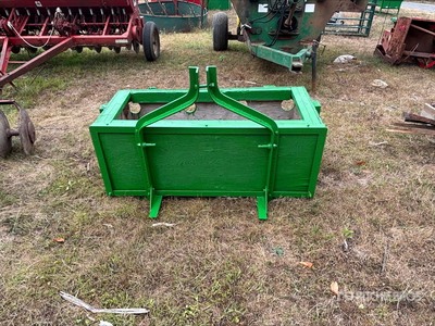 Green 3 Point Hitch Fencing Box & Qty of (1) Pallet of Miscellaneous Fencing Items