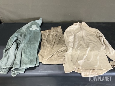 (19) Jackets, (2) Pairs of Drawers, (2) Shirts & (1) Pair of Glove Inserts