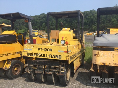 Ingersoll Rand PT120R Pneumatic Roller