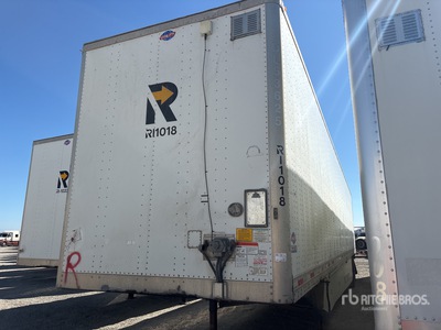 2017 Utility 53 ft x 102 in Sliding T/A Remorque fourgon