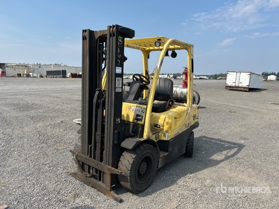 2005 Hyster H50FT 5000 lb Pneumatic Tire Forklift (Inoperable)