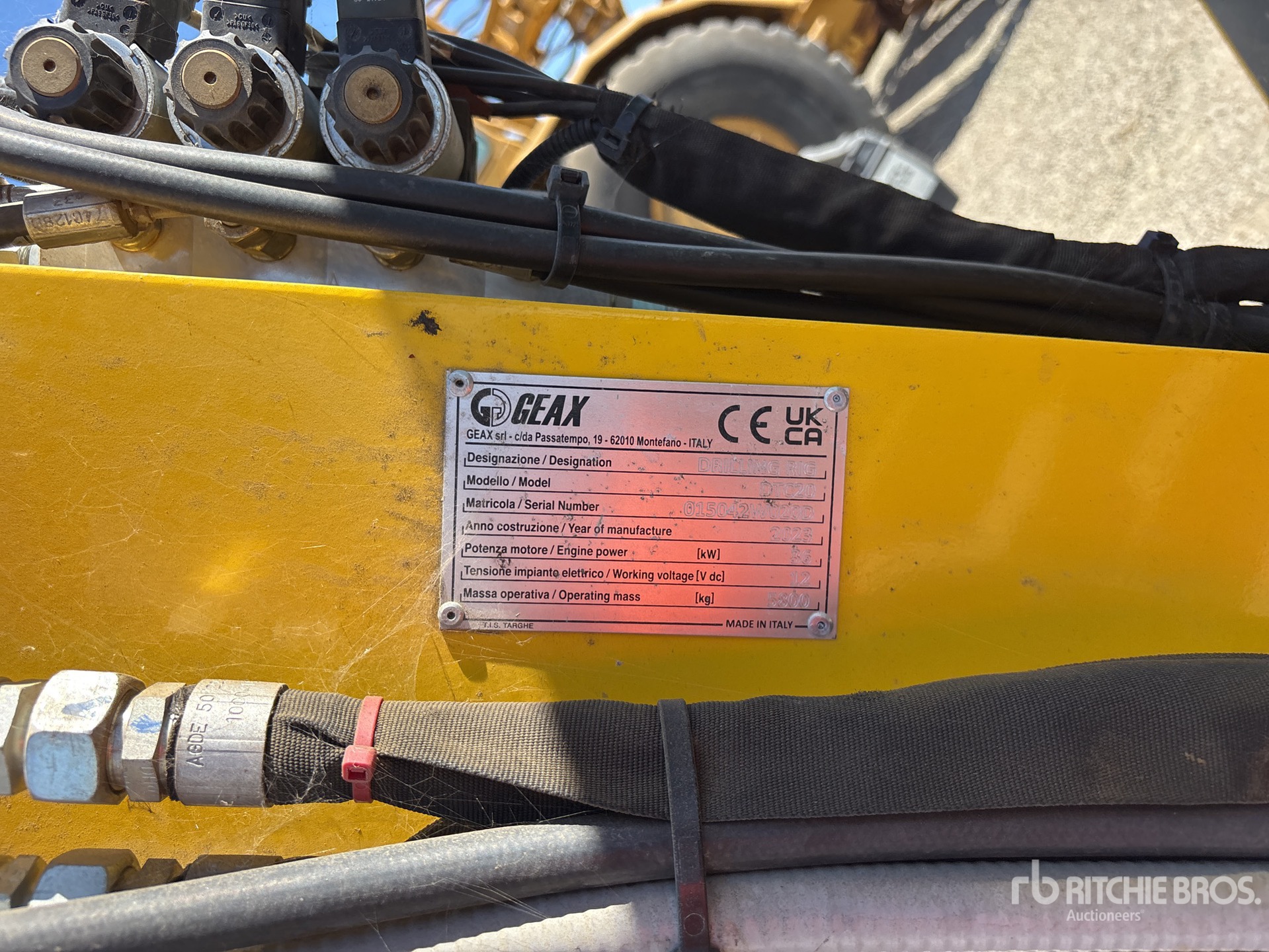2023 Geax DTC20 を見 Foundation Auger- Large Track Mtd.