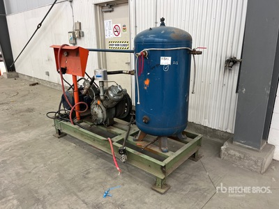 1977 Kargard Industries Skid-Mounted Electric Air Compressor