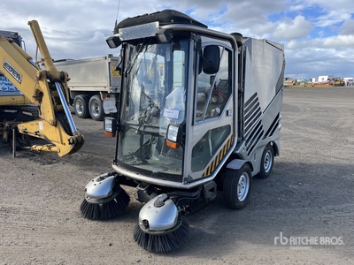 Green Machine Sweeper Truck