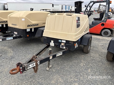 2014 Ingersoll Rand C185WKU 185 cfm Mobile Luchtcompressor