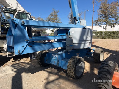 2012 Genie Z-60 4WD Dual Fuel Articulating Boom Lift