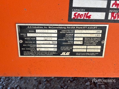 2017 JLG 660SJ 4WD Diesel Telescopic Boom Lift
