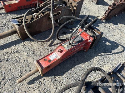 2024 Rammer R02P 10 in Skid Steer Breaker - Fits S70/E20