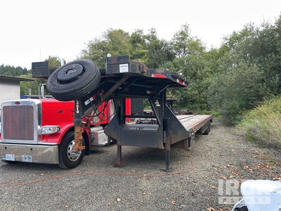 2021 Lonestar XTT-42-212KEH 42 ft T/A Gooseneck Tilt Deck Trailer